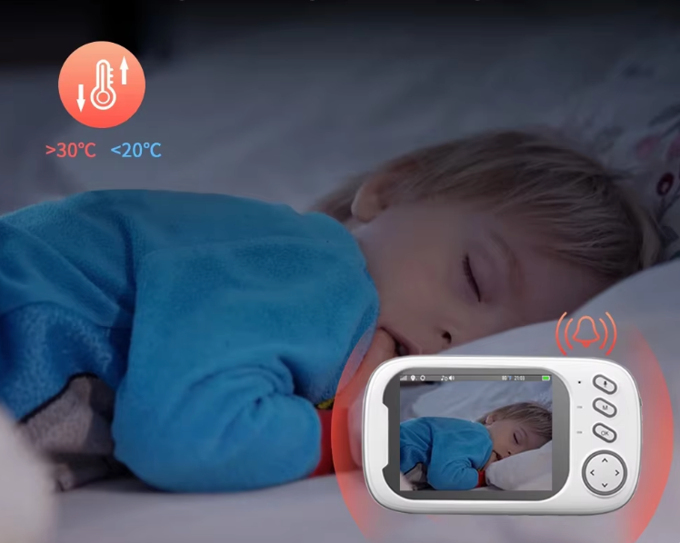 Baby phone mit Kamera Nachtsicht Sicherheit Video Haus Schutz Erkennung