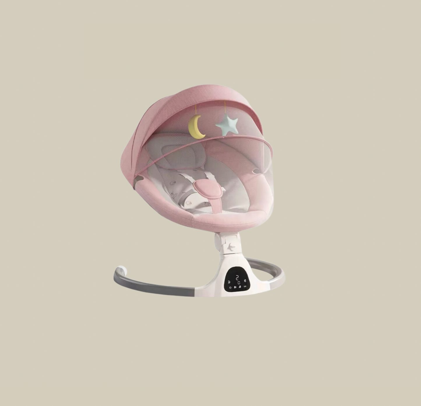 Luxus elektrische Baby Schaukel (Pink)
