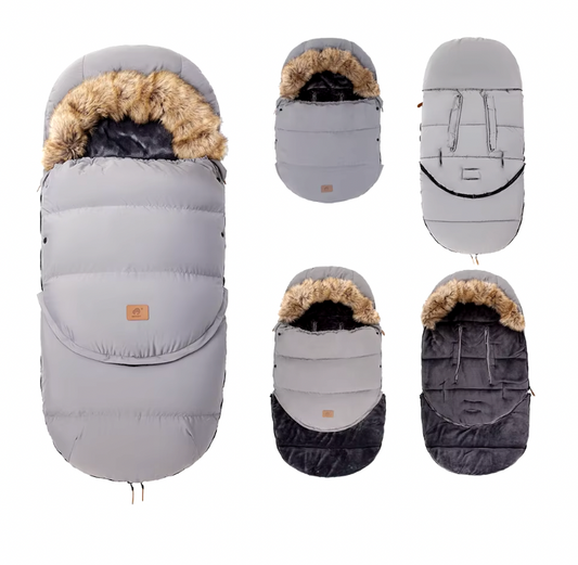 0-36 Monate Baby Kinderwagen Fußsack Abnehmbare Winter Warm